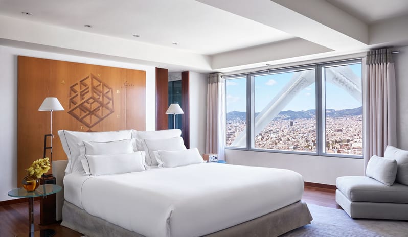 HOTEL ARTS BARCELONA - ONE BEDROOM PENTHUSE  BEDROOM